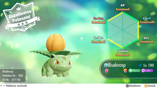 #002 Ivysaur LGPE