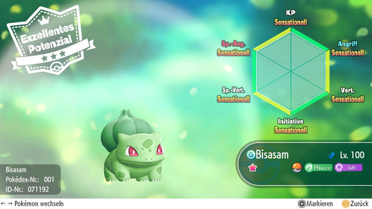 #001 Bulbasaur LGPE