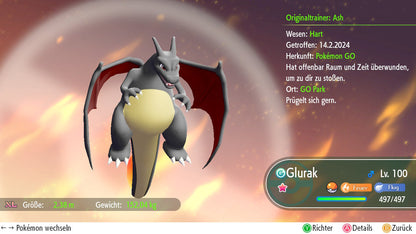 #006 Glurak LGPE
