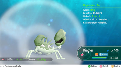 #099 Kingler LGPE