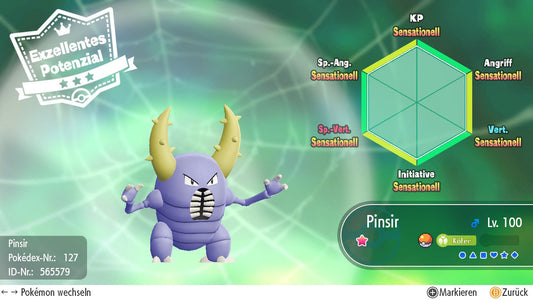 #127 Pinsir LGPE