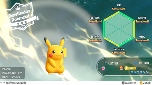 #025 Pikachu LGPE