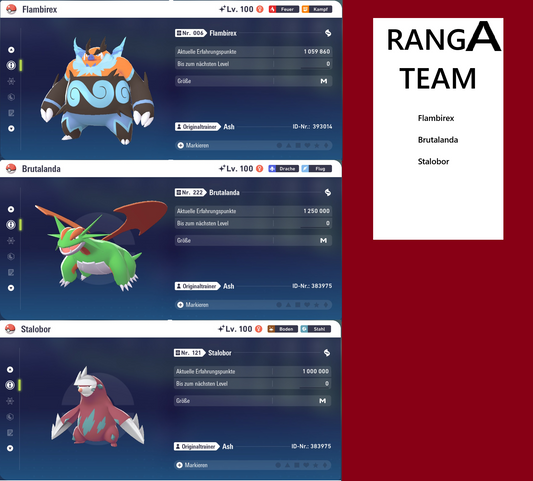 Ranked Team Nr. 4: #500 Flambirex #373 Brutalanda #530 Stalobor PVP ZA