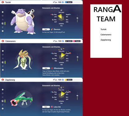 Ranked Team Nr. 7: #475 Turtok #227 Calamanero #478 Zapplarang PVP ZA