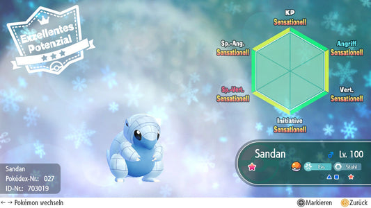 #027 Sandshrew-Alola LGPE