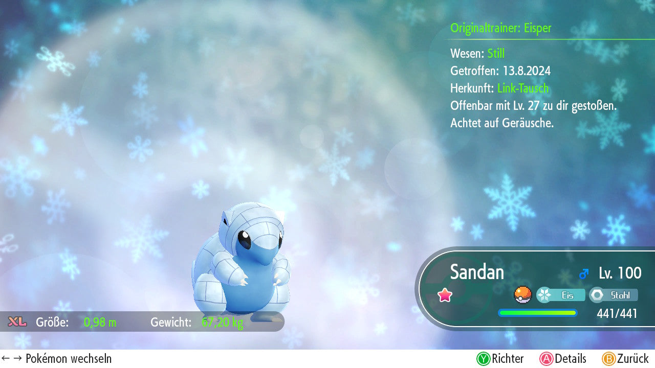 #027 Sandshrew-Alola LGPE