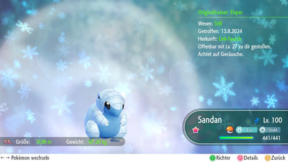 #027 Sandshrew-Alola LGPE