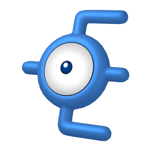 #201 Unown E Elite PLA