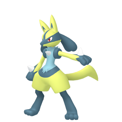 #448 Lucario PVE ZA