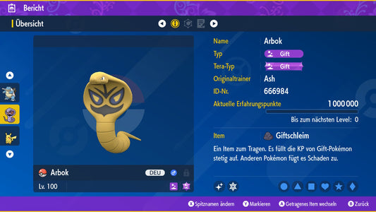 #24 Arbok PVP