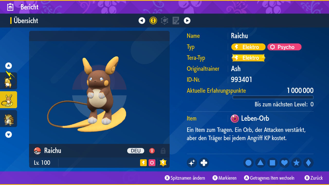 #26 Raichu-Alola PVP