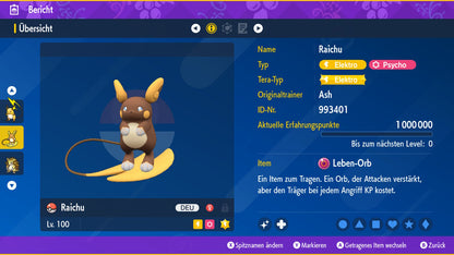 #26 Raichu-Alola PVP