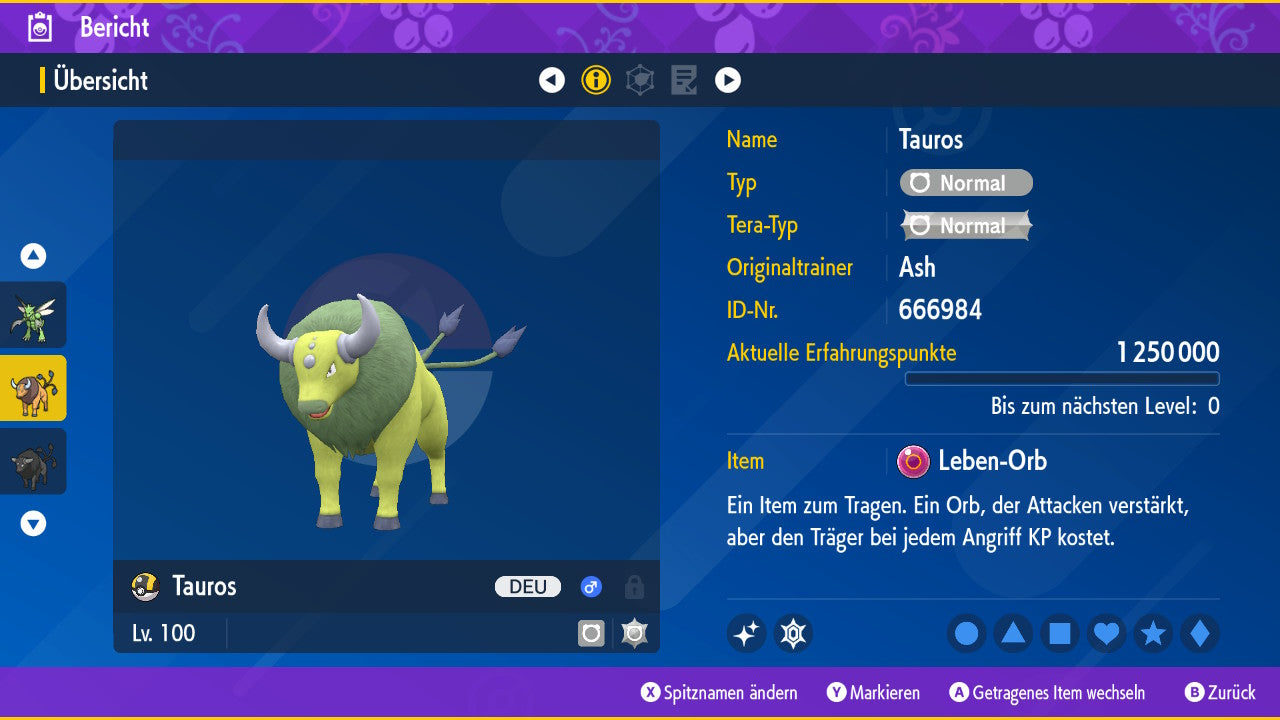#128 Tauros PVP