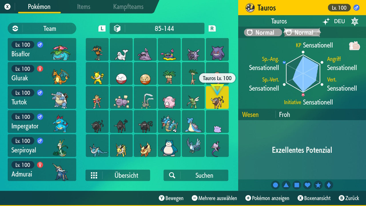 #128 Tauros PVP