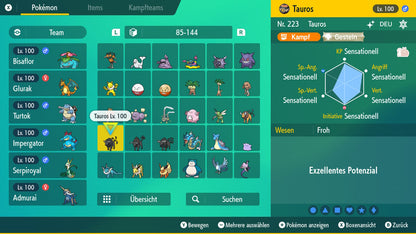 #128 Tauros Paldea PVP