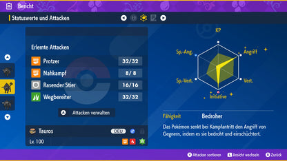 #128 Tauros Flame Variant PVP