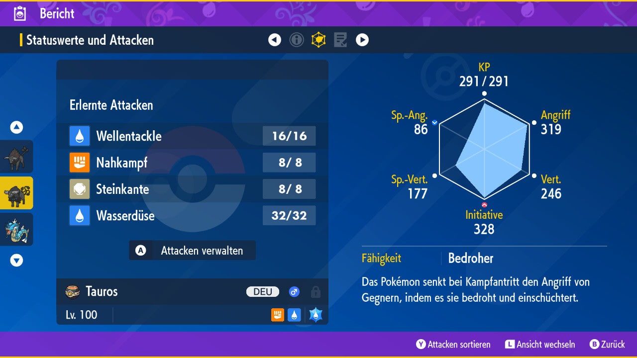 #128 Tauros Flutenvariante PVP