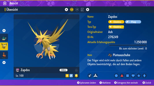 #145 Zapdos PVP