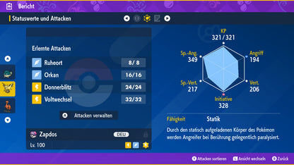 #145 Zapdos PVP