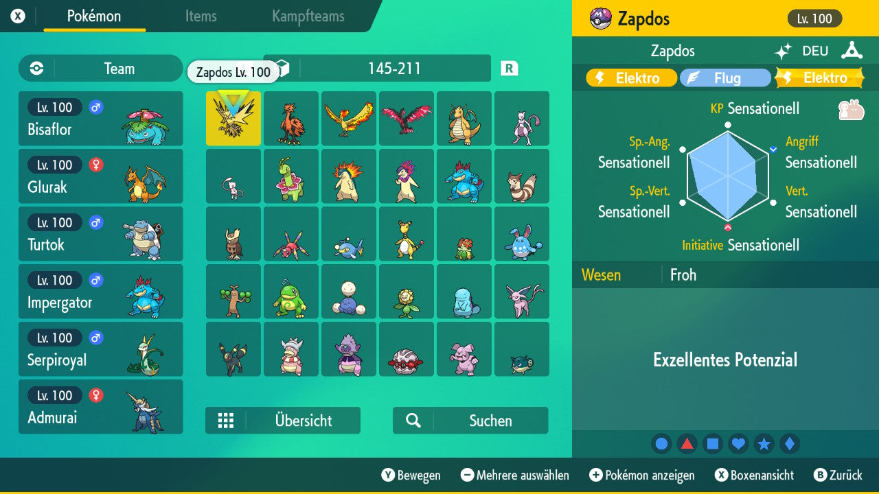 #145 Zapdos PVP