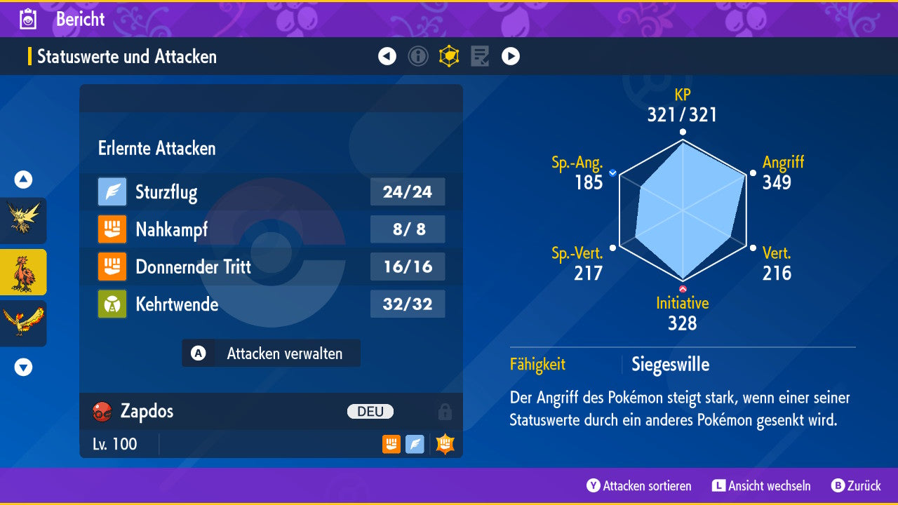 #145 Zapdos Galar PVP