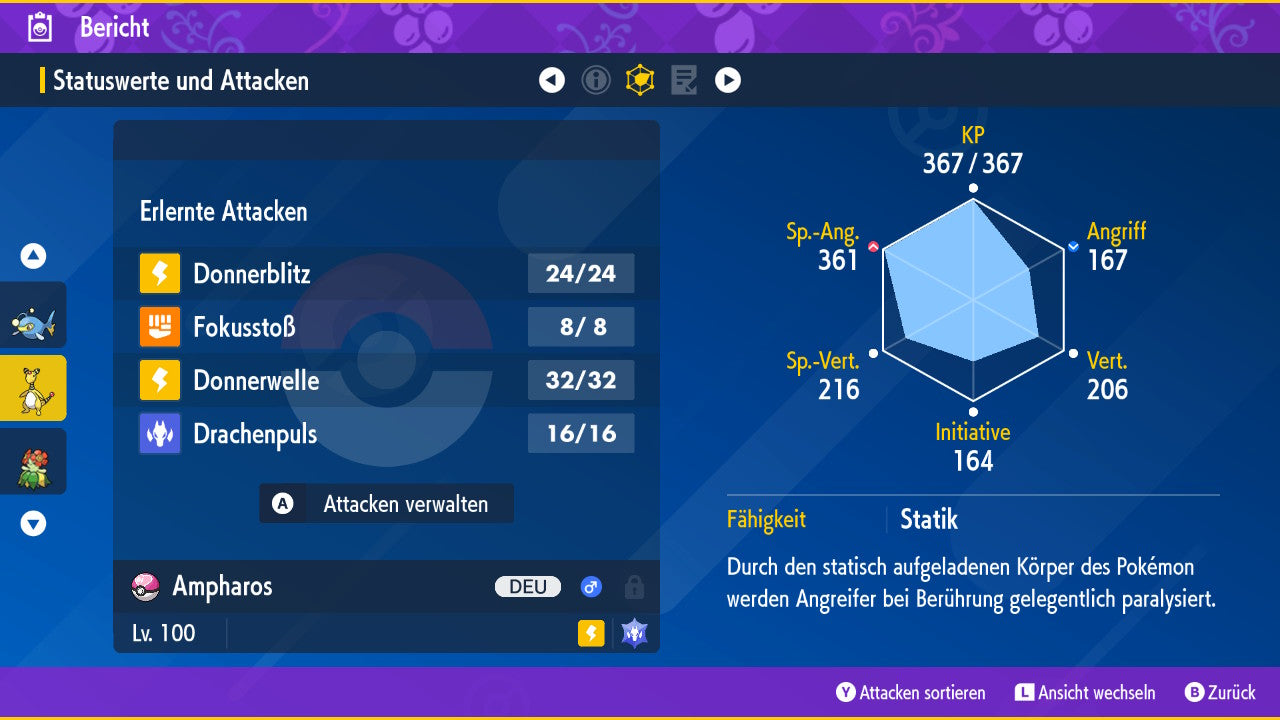 #181 Ampharos PVP