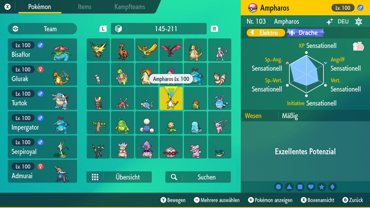 #181 Ampharos PVP