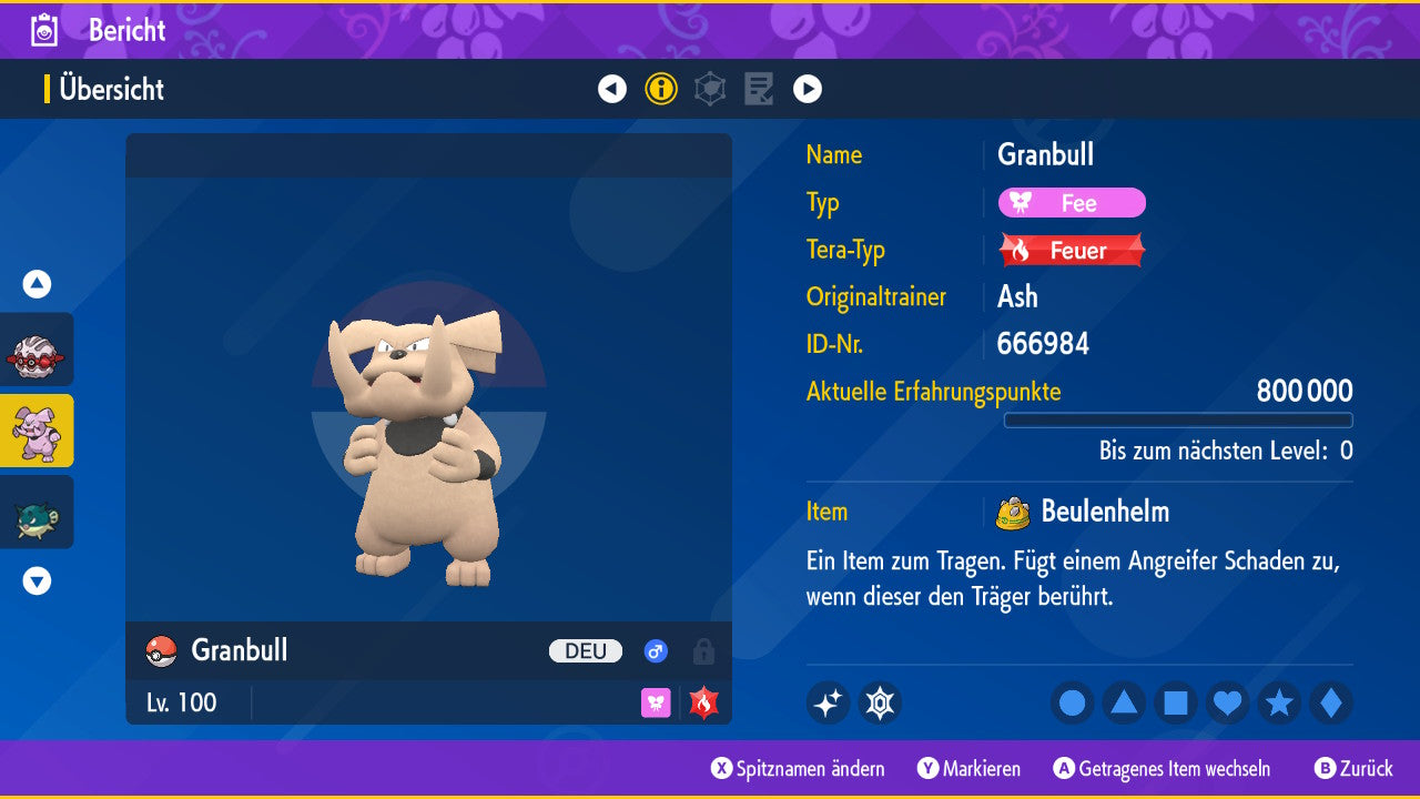 #210 Granbull PVP