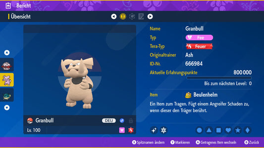 #210 Granbull PVP