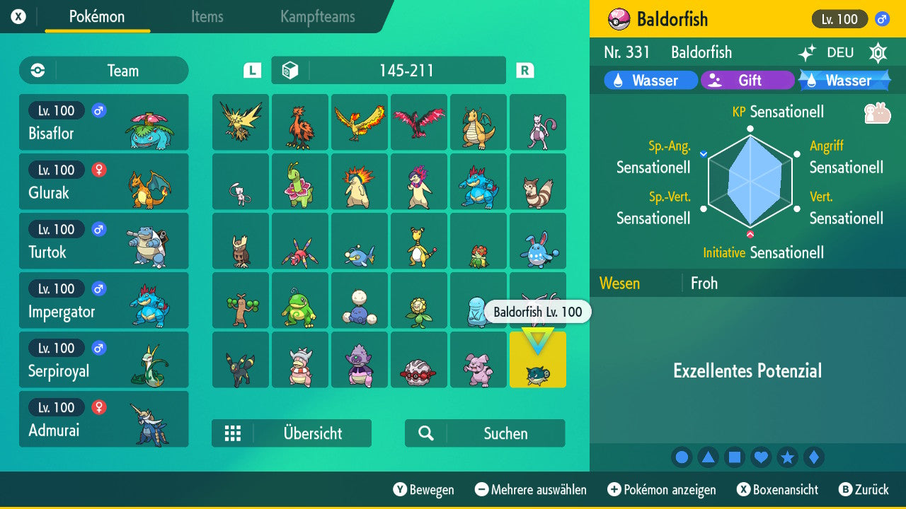 #211 Baldorfish PVP