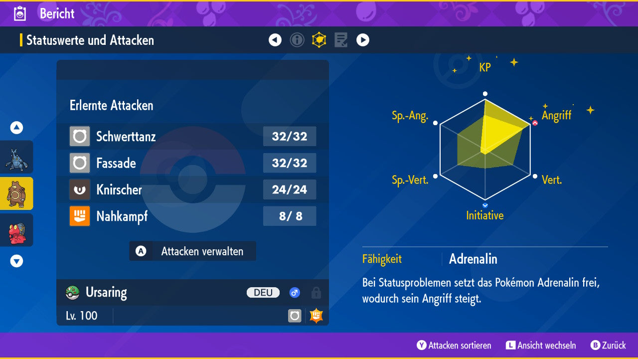 #217 Ursaring PVP