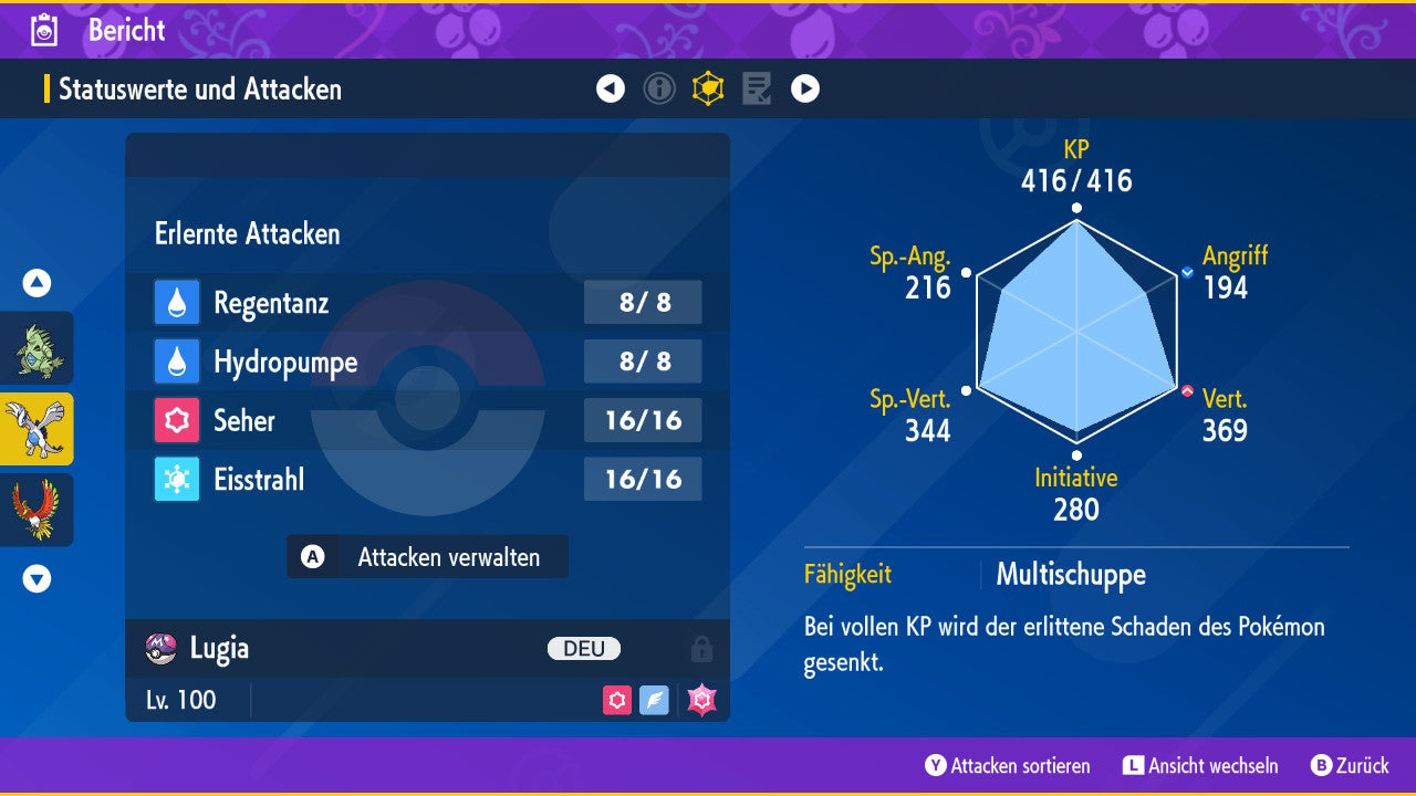 #249 Lugia PVP