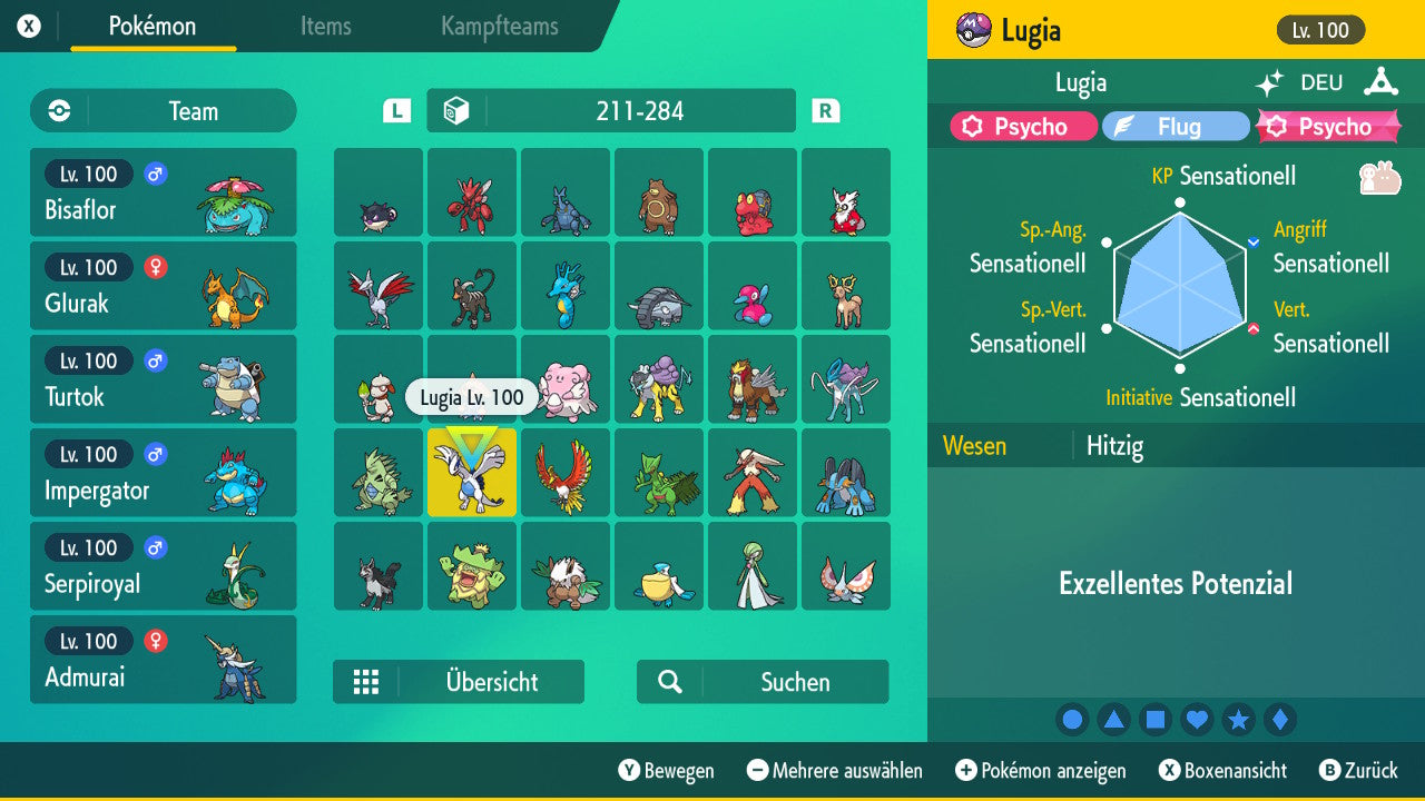 #249 Lugia PVP