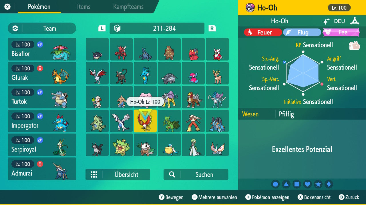 #250 Ho-Oh PVP