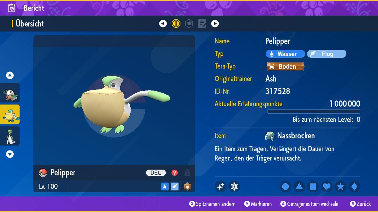 #279 Pelipper PVP