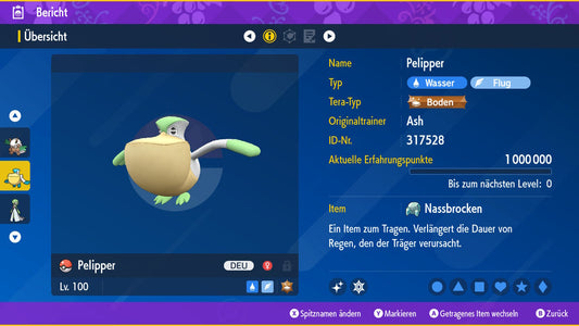 #279 Pelipper PVP