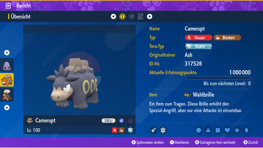#323 Camerupt PVP