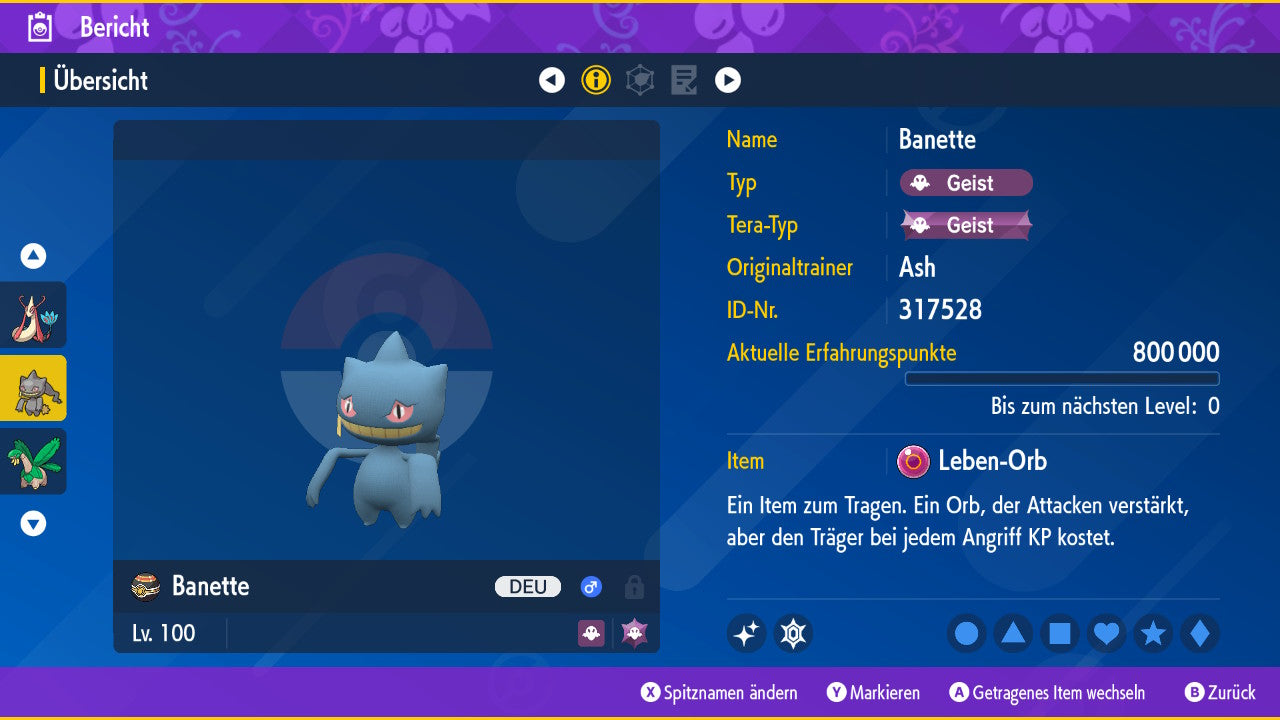 #354 Banette PVP