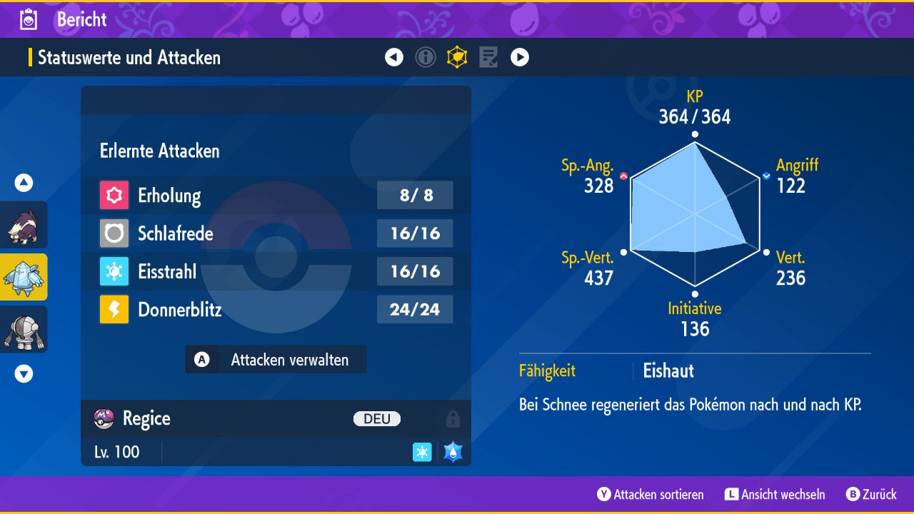 #378 Regice PVP