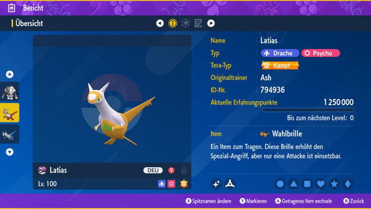 #380 Latias PVP