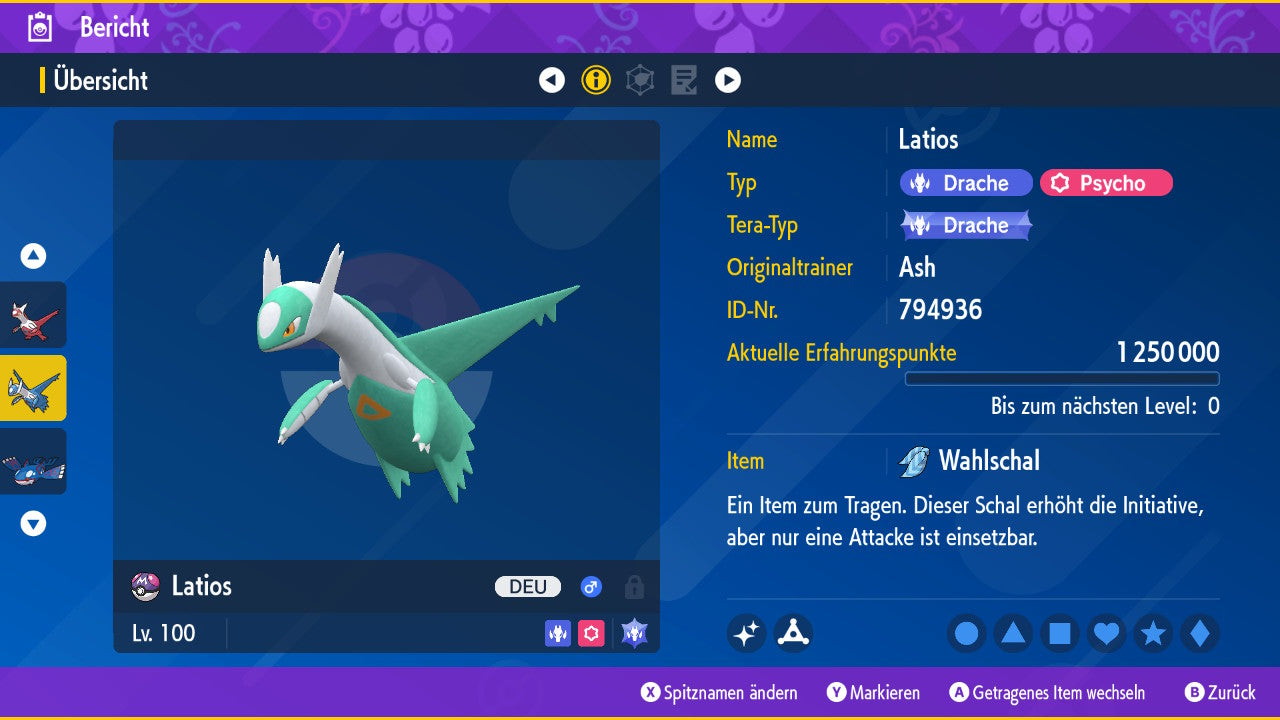 #381 Latios PVP