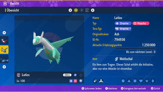 #381 Latios PVP
