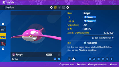 #382 Kyogre PVP