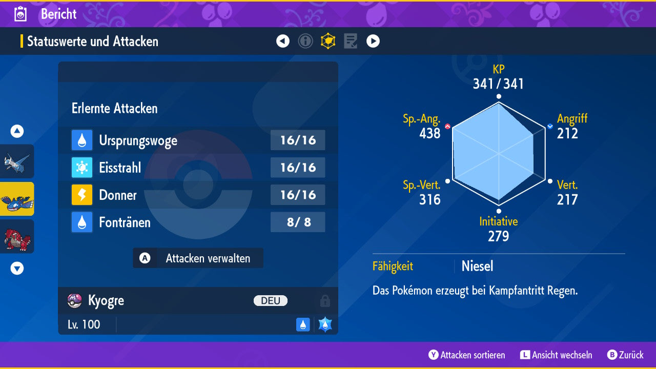 #382 Kyogre PVP