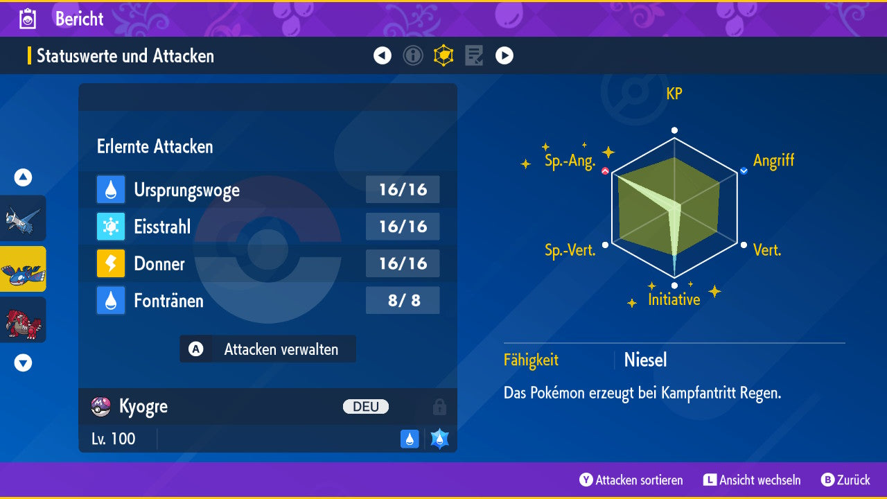 #382 Kyogre PVP