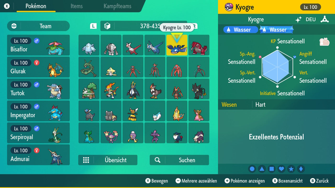 #382 Kyogre PVP