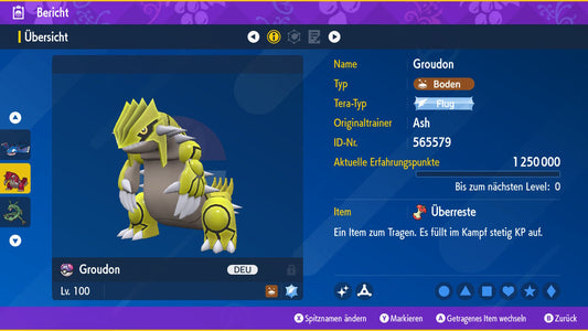 #383 Groudon PVP