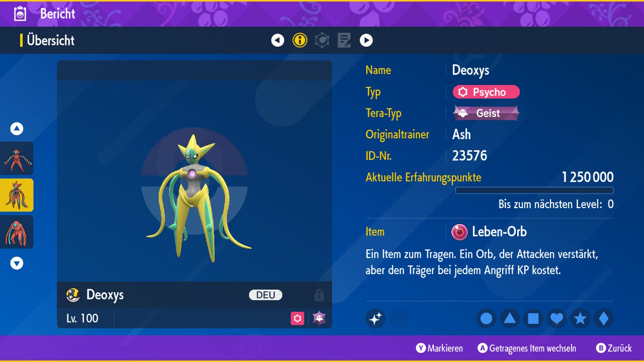 #386 Deoxys Attack Form PVP