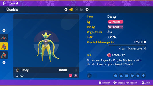 #386 Deoxys Attack Form PVP