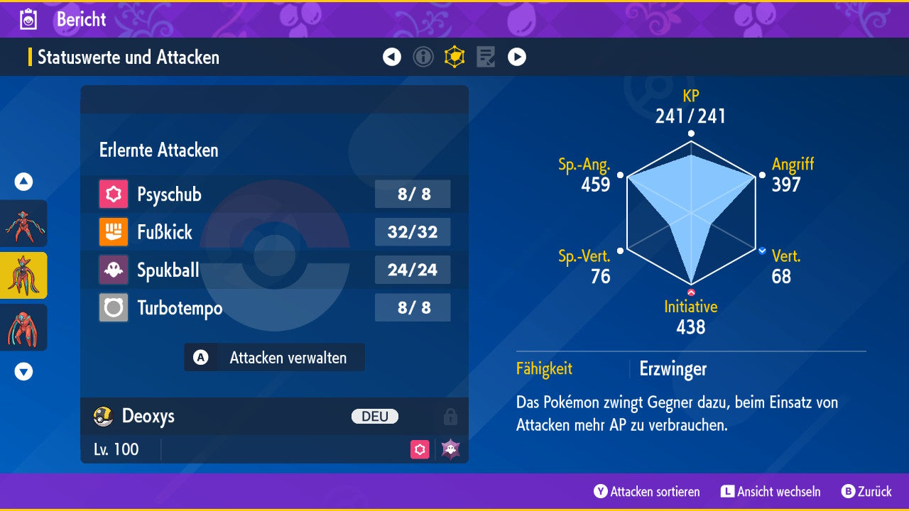 #386 Deoxys Attack Form PVP
